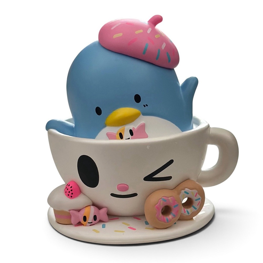Tokidoki x Hello Kitty Friends Series 2 Tuxedosam Donut Teas Vinyl Figure Sanrio